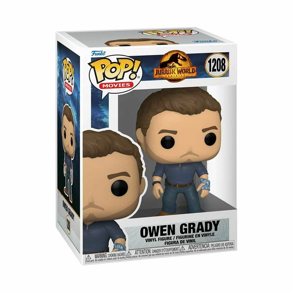 Фигурка Funko POP! MOVIES: Jurassic World Dominion: Owen Grady 1208 (55295)